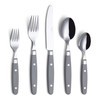 Annova Cutlery Set 20 Pieces Stainless Steel Color Handle with