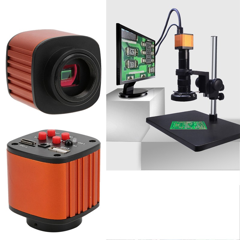 16MP USB Microscope Camera Kit Digital Magnifier with 0.5X Lens