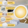 xingruyu 6 Pack 7 Inch Ultra-Thin LED Recessed Ceiling Light