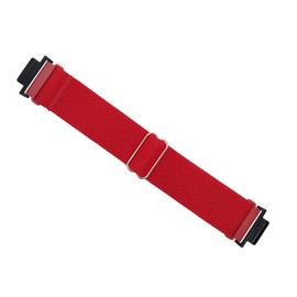 Hooxue Quick Release Elastic Nylon Watch Bands 16mm-Lug Metal Connector Kit 22mm Stretchy Soft Adjustable Replacement Strap Compatible with Casio G-SHOCK GA2100 (Red)