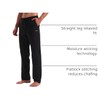 Willit Men's Cotton Yoga Sweatpants Athletic Pants Open Bottom Exercise