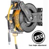 AIRZILLA Premium Steel Retractable Air Hose Reel With Dual Arm,