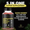 Directpurity Ashwagandha Gummies 500mg, Shilajit 600mg, Maca Root 100mg, Lions