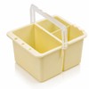 Asdays Paint Brush Washer Bucket, Compact 2-in-1 Brush Wash and