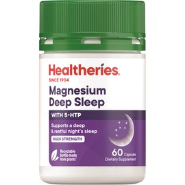 Healtheries Magnesium Deep Sleep with 5-HTP Capsules 60