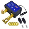 Ampper Remote Battery Disconnect Switch 12V W/Voltmeter, 240A Remote Control