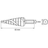 PFERD HSS Step Drill | 9 Steps Diameter 4-12 mm,