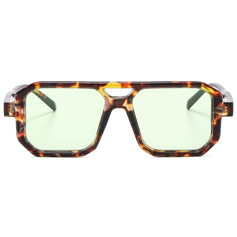 Long Keeper Retro Pilot Sunglasses Women Men 70s Flat Pilot