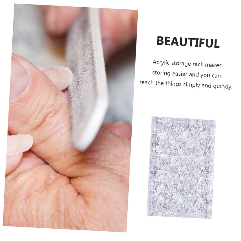 MERRYHAPY Acrylic Nail Drill Bit Stand 12 Holes Drill Bit