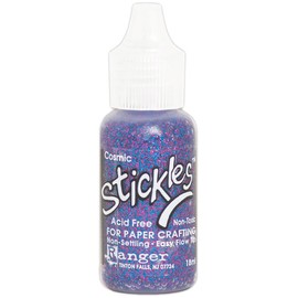 Stickles Ranger - 2018 Glitter Colors - Cosmic, Glisten, Cayman, Sandstone, Sorbet, Steel, Sunset and Twinkle - 8 Items