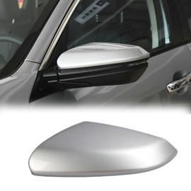 Silver Mirror Cap Cover For Honda Civic 2016 2017 2018 2019 2020 2021 Rearview Mirror Cap Replacement (Left Side)