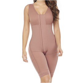 MARIAE FAJAS FQ115 Post Surgery Compression Shapewear Tummy Control Girdle - Cocoa - Small