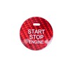 LANZMYAN Compatible with Mazda Engine Start Stop Button Cover Keyless
