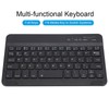 Slim Light Wireless Bluetooth Keyboard for Android IOS WIN Black