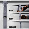 Haccoplanet 8PK Soft Loop Motorcycle Tie-Down Straps, 1.6 x 17inch