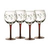 Pflatzgraff Winterberry Wine Goblets, Set Of 4, Clear, 13 fluid