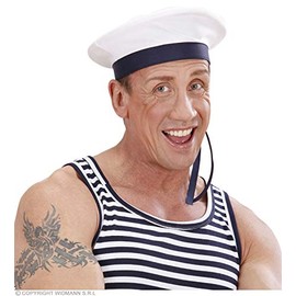 Sailor With Ribbons Disguise Hats Caps & Headwear for Fancy Dress Costumes  Accessory