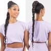 FreeTress Equal Drawstring Ponytail Box Braided Jumbo Braid Goddess Ponytail