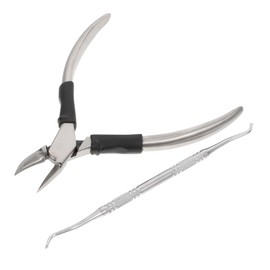 Healeved Set of Nail Scissors Nail Clippers Cuticle Remover Cuticle Cutter Perfect Kit