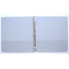 Gray 3 Ring 1" View Binder 8.5 X 11