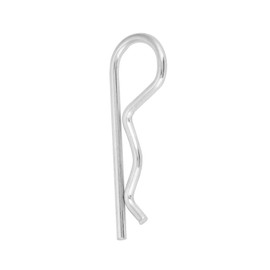 Zinc B Type Splint Tractor Pin Clips Fastener Assortment Towing Hitch (3.5 x 75 mm) Pack of 10