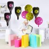 6 Pcs Pickleball Party Balloons - 2 Yellow & 2