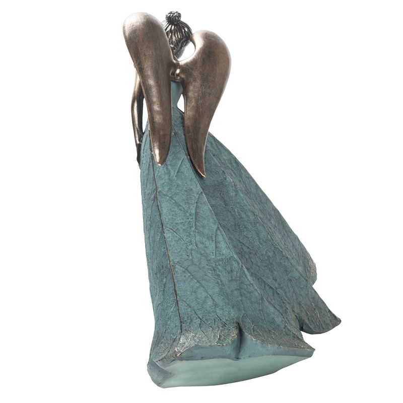 Roman 15839 Angel Bird Statue, 19.75-inch Height, Multicolor