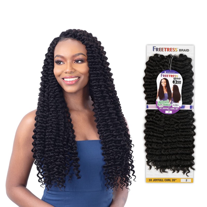 Freetress Crochet Braid - 3X JOYFULL CURL 20" (T30)