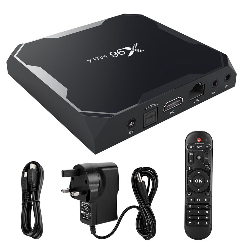 S905X TF Card U Disk HDMI 2.1 Smart TV Box