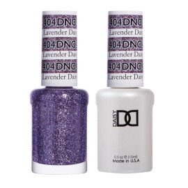 DAISY DND Daisy Duo Gel W/matching nail polish lacquer - LAVENDER DAISY STAR - 404
