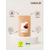 HAWLIK Vital Mushrooms Auricularia Powder, 100 g in Stand-Up Bag,