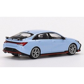 (Mini GT) Mini GT 404 Hyundai Elantra Avante N Performance Blue Diecast Mini Car / (미니지티)미니지티 404 현대 엘란트라 아반떼 N 퍼포먼스 블루 다이캐스트 미니카