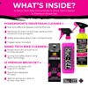 Muc-Off Bike Drivetrain Cleaner + Nano Tech Motorcycle Cleaner Spray