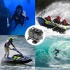 Linghuang 40M Waterproof Case for DJI Osmo Action 5 Pro,4,3,Underwater