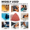 FEIHU Delta Sandpaper Triangular Sander, Pack of 60 Sandpaper for