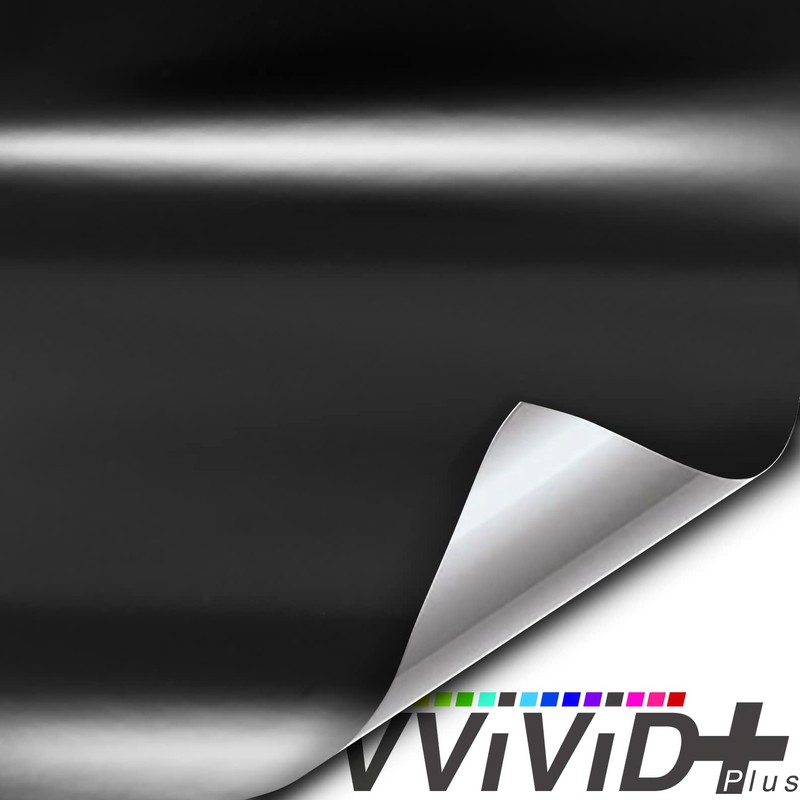 VViViD+ Satin Black Vinyl Detailing Pinstriping Trim Tape 2” x