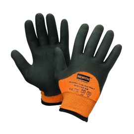Honeywell Home North NFD11HD/10XL Northflex Cold Grip Plus 5 Cut-Resistant PVC Palm-Coated Gloves, Size 10/X-Large