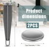 4pcs Pivot Rod Replacement, Sink Drain Parts with 2pcs Plug&2pcs