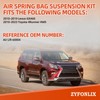 ZYFONLIX Air Spring Bag Suspension Kit Compatible with 2010-2019 GX460