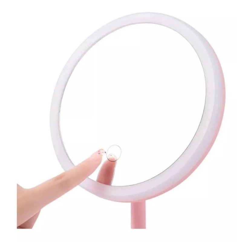 Laro Espejo Touch Luz Led Aro De Luz Inalambrico P.