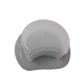 Crescent Patio Brick Plastic Craft Mold use with Concrete or Cement for Making Stepping Stones 2045