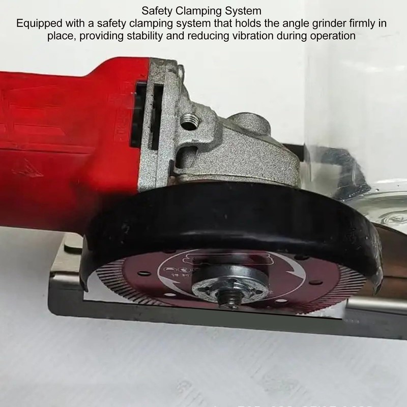 45 Degree Tile Chamfering Tool, Adjustable Angle Grinder Stand for