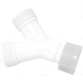 Plumb Pak HC08AMZ Appliance Inlet Hose Y Piece Splits 1 x 3/4 inch to 2 x 3/4 inch