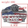 Longcreek United States Belt Buckle for Men, United States Navy