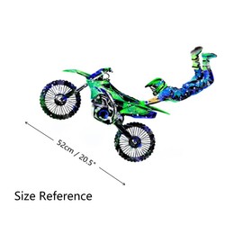 Calcomanía de pared para decoración de recámara de niños, decoración de moto de suciedad para habitación de niños, calcomanías de pared para bicicleta de suciedad