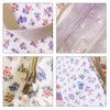 1 Storage Bag with Floral Pattern and 1 Mini Storage