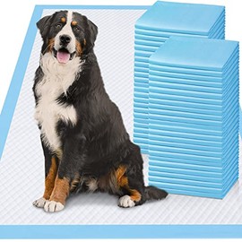 Gimars XXL 36"x36" Thicker Heavy Absorbency Pet Training Puppy Pee Pads -100 Counts Extra Large Disposable Polymer Quick Dry No Leaking Pee Pads for Dogs, Cats, Rabbits and Other House Training Pets