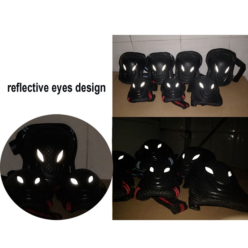 Protective Gear Set Set 6 in 1 Protective Knee Elbow