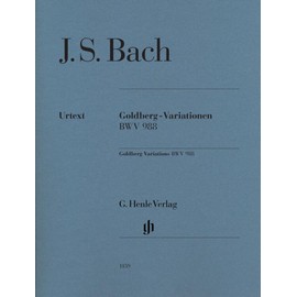 Goldberg Variations BWV 988 - piano - (HN 1159): Urtextausgabe ohne Fingersatz