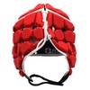 Body Armour Ventilator Head Guard (Red, Large Adult)